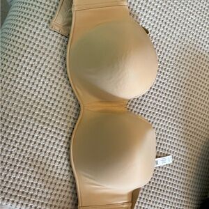 Soma Tan Strapless Bra with Seamless Molded Cups